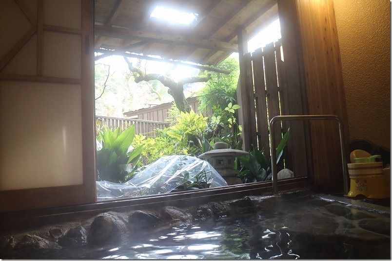 古湯温泉、鶴霊泉の家族風呂