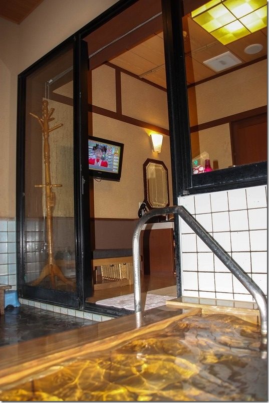 長崎、稲佐山温泉「ふくの湯」の家族風呂